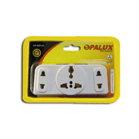 Adaptador Enchufe Plano Triple Op-609-a3 Opalux