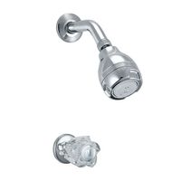 Llave de ducha Cristal Massage Cromo
