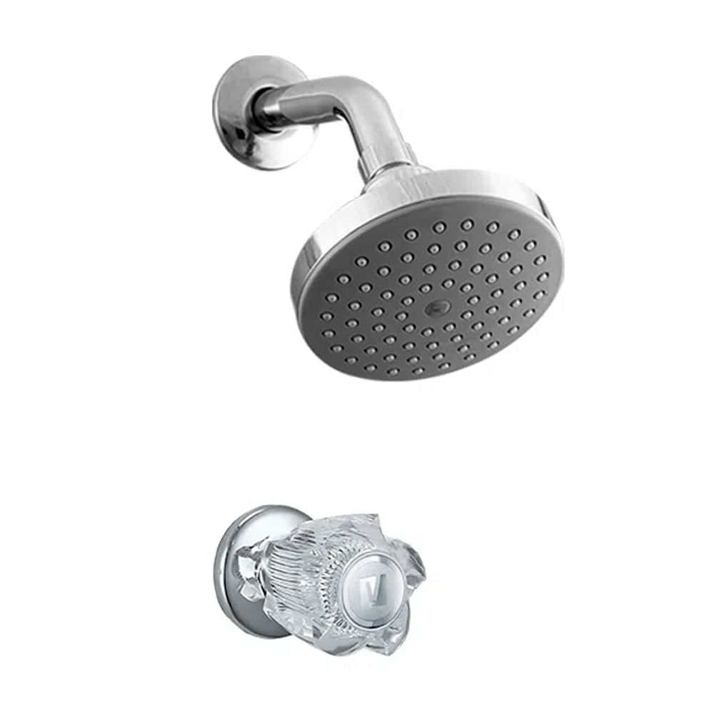 Llave de ducha Cristal Std Cromo
