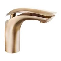 Mezcladora para Lavatorio Monocomando Vainsa Martini Baja Gold