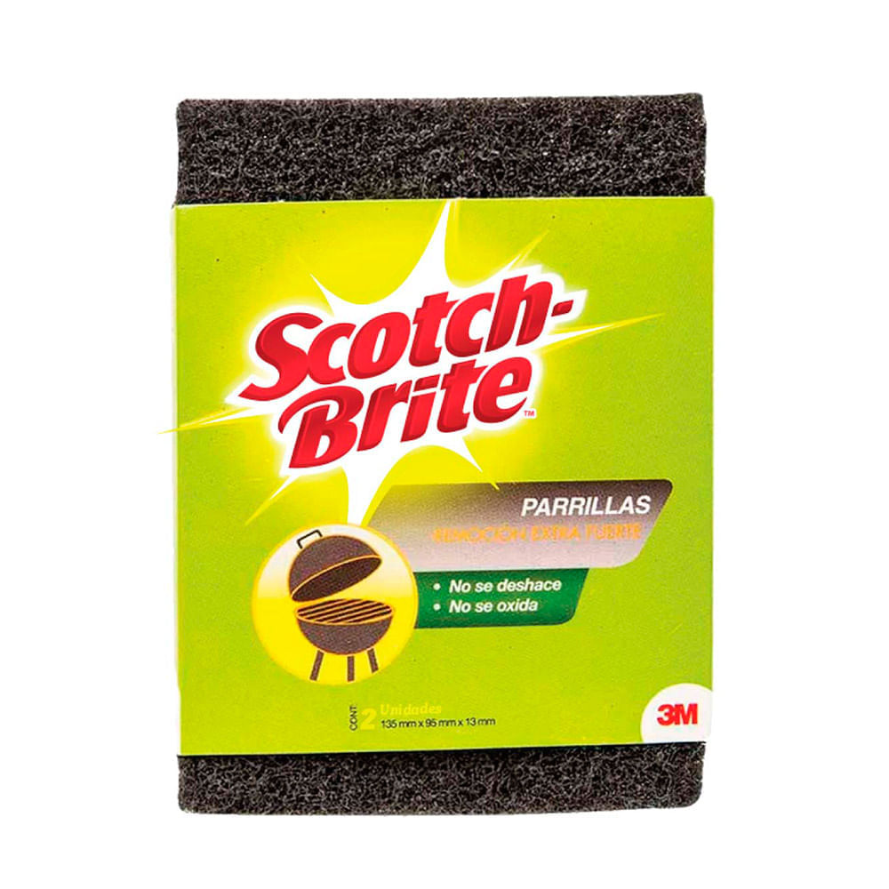 Esponja parrillas Scoth Brite x2un