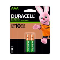 Pila Duracell recargable AAAx2u