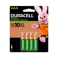 Pila Duracell recargable AAAx4u