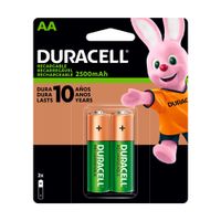 Pila Duracell recargable AAx2u