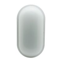 Aplique Ovalado LED 20W Luz Blanca