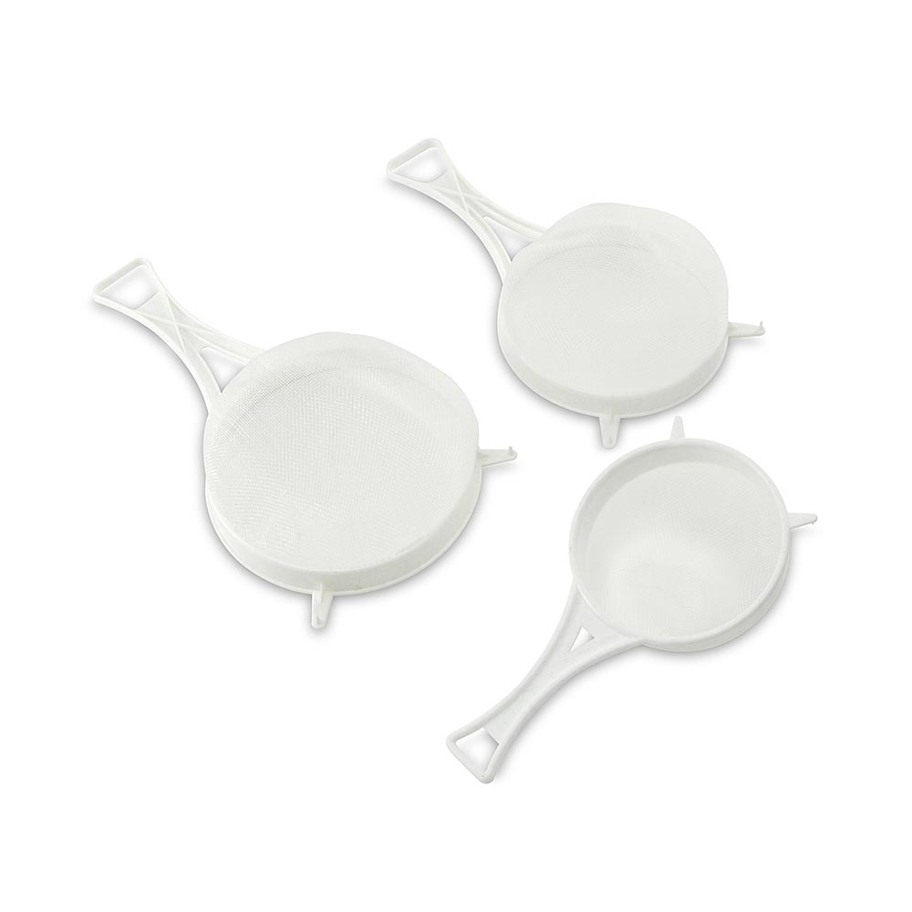 Juego de coladores Blanco 3 unidades