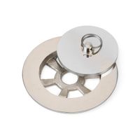 Tapón rejilla Bronce Cromado 3""