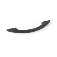 Tirador Ovalado Negro 96 mm