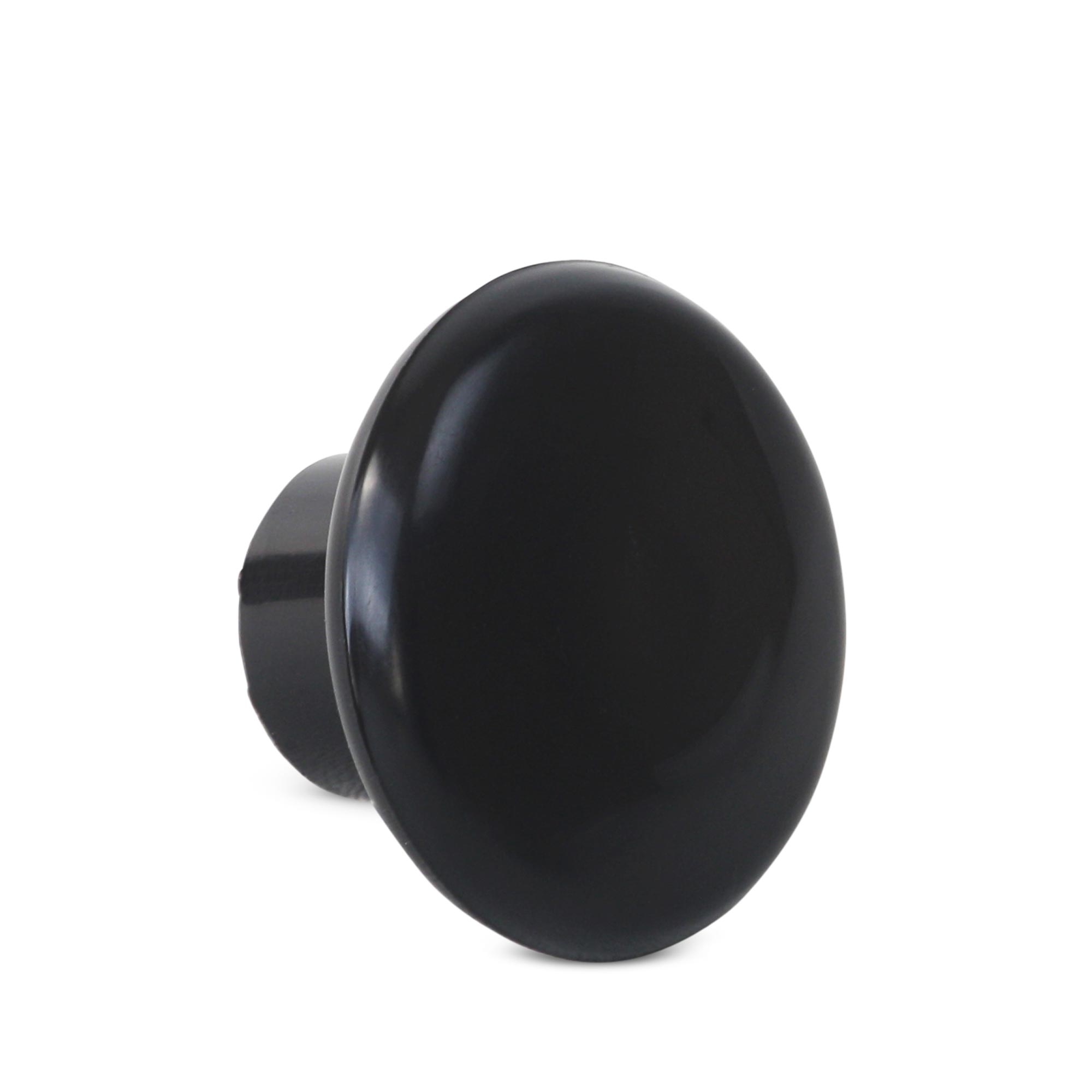 Perilla plástica Negro 38 mm