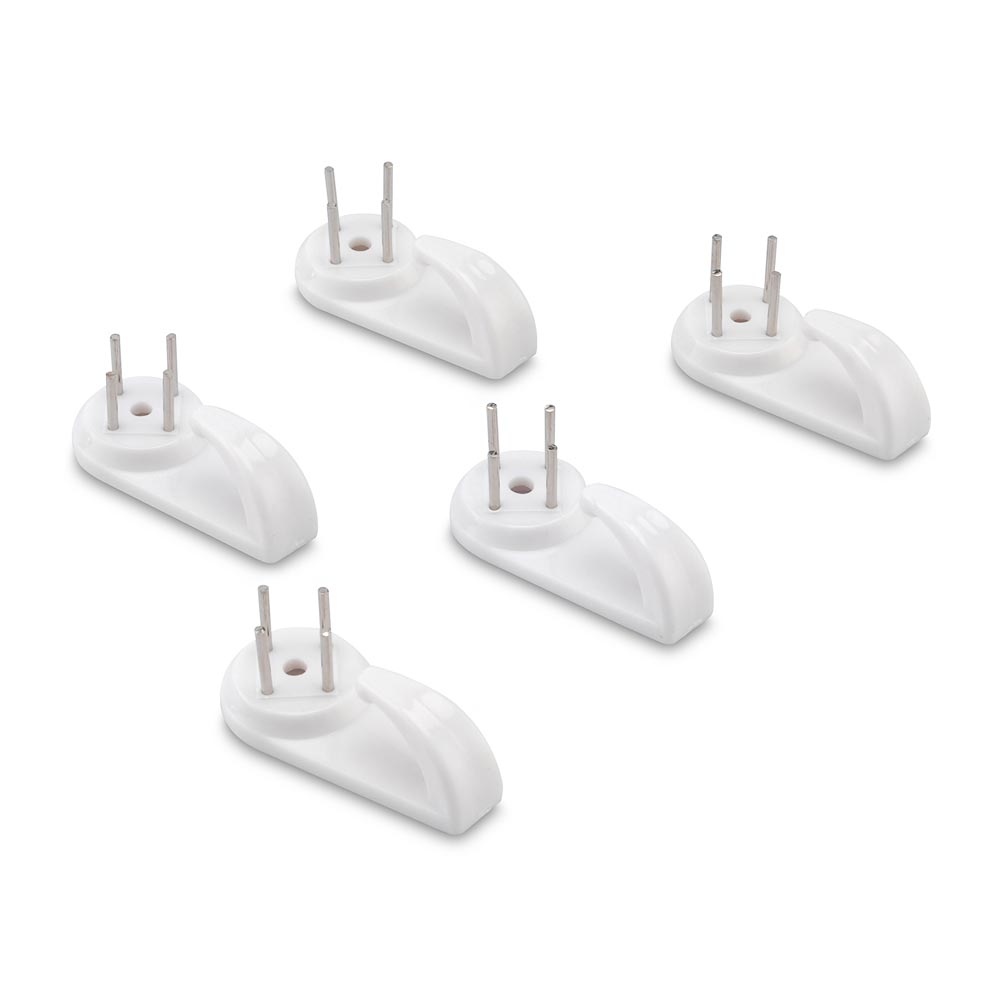 Ganchos plásticos 4 cm (8Kg)