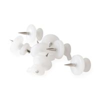 Ganchos plásticos 1 cm (1Kg) x 5 unidades