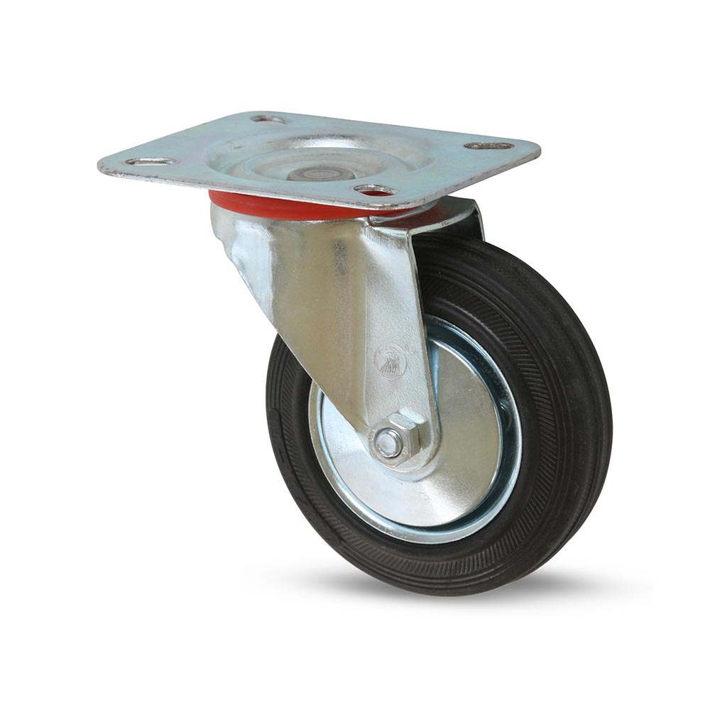 Garrucha industrial plataforma giratoria 4"" 70 kg