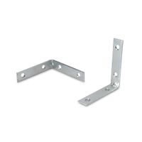 Ángulo liviano zincado 2 1/2"" x 2 unidades