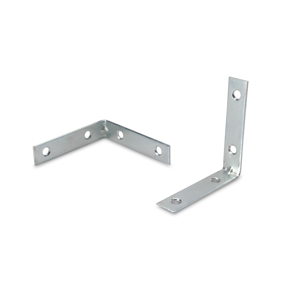 Ángulo liviano zincado 2 1/2"" x 2 unidades