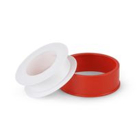 Cinta teflón Rojo 12 mm x 8 yardas