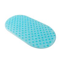 Alfombra para baño antideslizante Frost Azul