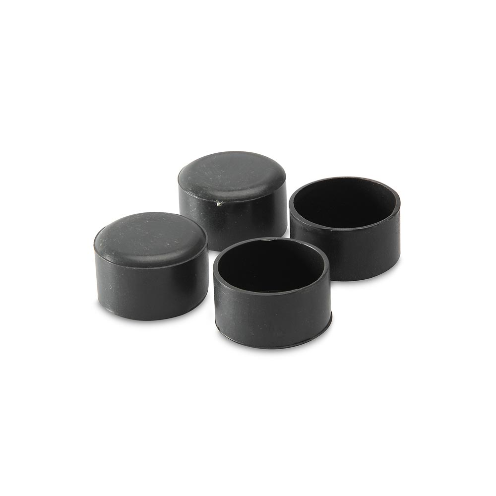 Regatón Redondo plástico 1 1/4"" x 4 unidades