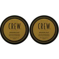 Dúo Cera Molding Clay Fijación Fuerte y Brillo Medio American Crew Men