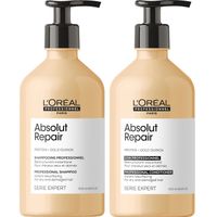 Shampoo Reparador 500ml + Acondicionador 500ml LOreal Absolut Repair