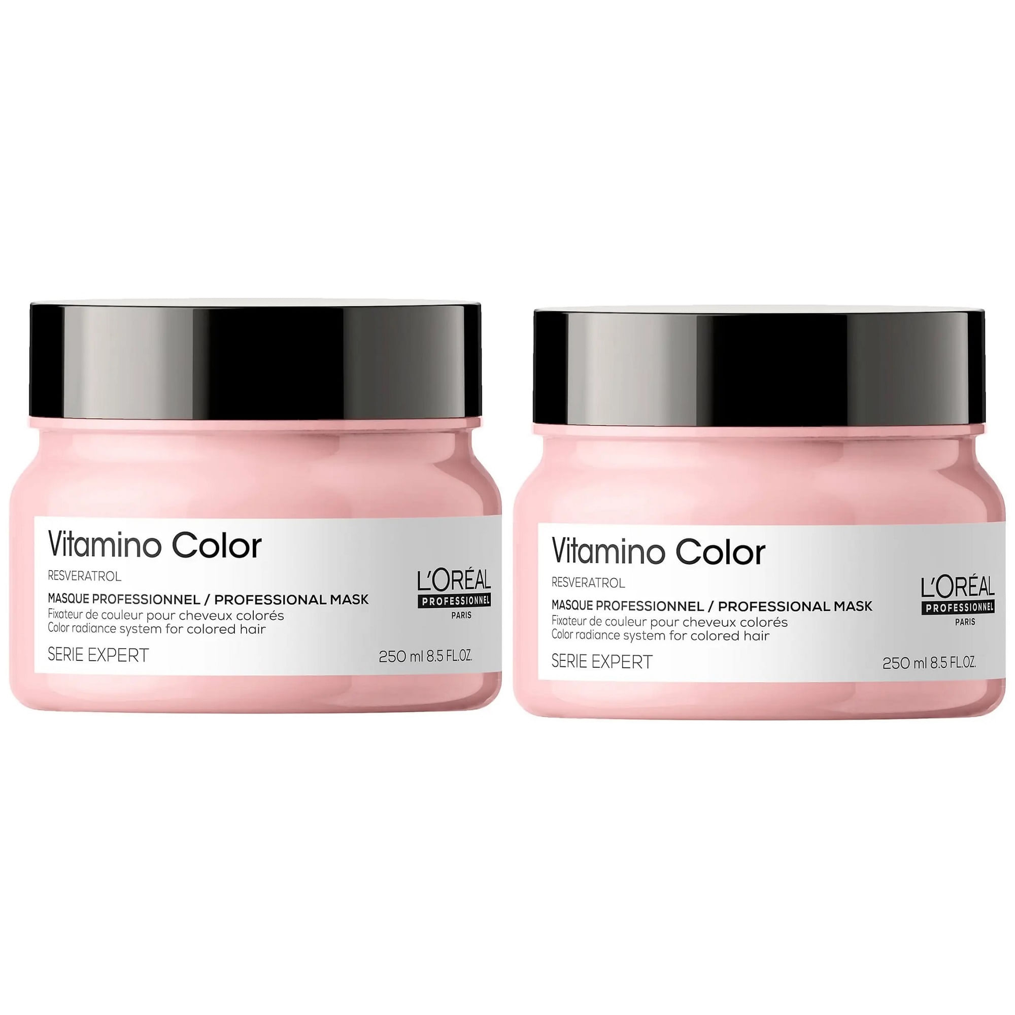 Duo Mascarilla para Cabello Teñido LOreal Vitamino Color 250ml