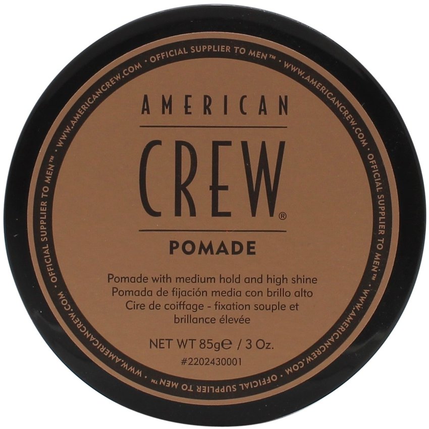 Cera Pomade Pomada Fijación Media y Brillo Alto American Crew Men 85gr