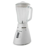 Licuadora Imaco 1.25L cVaso de Vidrio BL4125V – Blanco