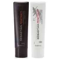 Shampoo Reparador 250ml + Acondicionador 250ml Sebastian Penetraitt