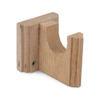 Soporte pasante de madera