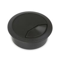 Pasacable Negro 60 mm