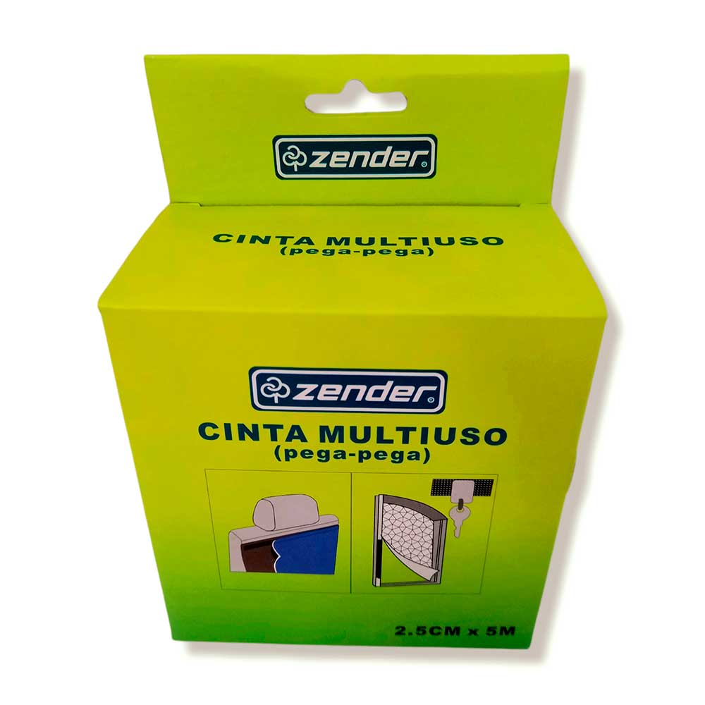 Rollo Pega Pega sin adhesivo Negro 25mm x 5 metros