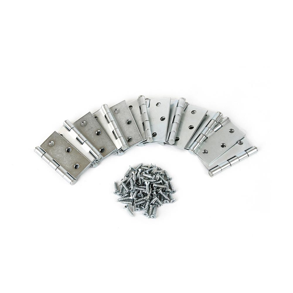 Bisagra Capuchina Acero Zincado 3""x3"" x 12 unidades