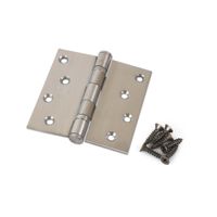 Bisagra Capuchina Acero Inoxidable con rod. 4""x4""