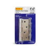 Bisagra Capuchina Acero Inoxidable 4""x3""