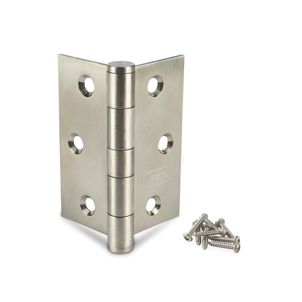 Bisagra Capuchina Acero Inoxidable 3""x3""