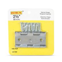Bisagra con remache Acero Zincada 21/2""x13/4"" x 2 unidades
