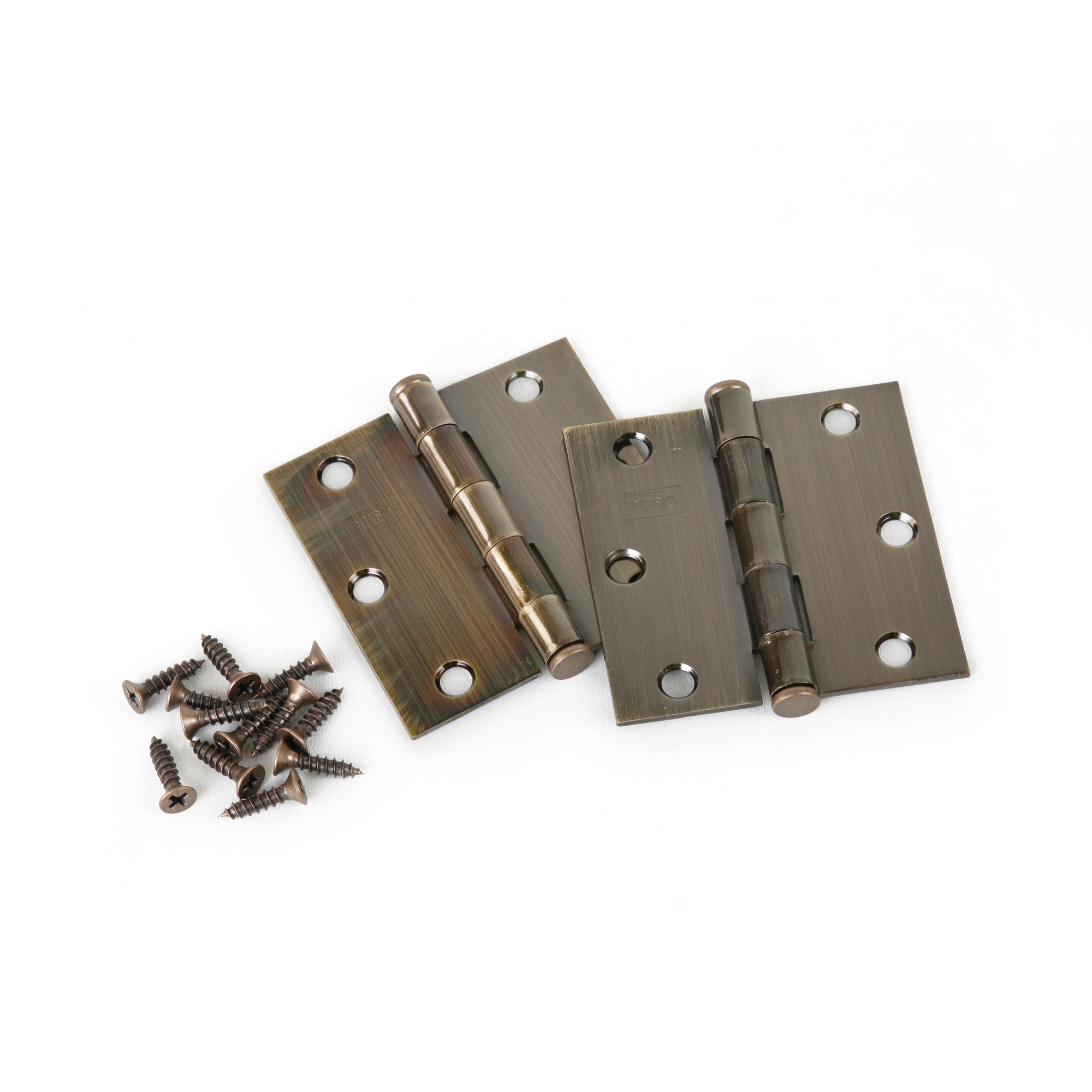Bisagra Capuchina Fierro Quemado 3""x3"" x 2 unidades