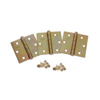 Bisagra Capuchina Dorado Mate 3""x3"" x 3 unidades