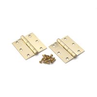 Bisagra Capuchina Bronceada 31/2""x31/2"" x 2 unidades