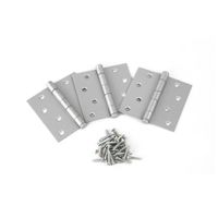 Bisagra Capuchina Aluminio 4""x4"" x 3 unidades