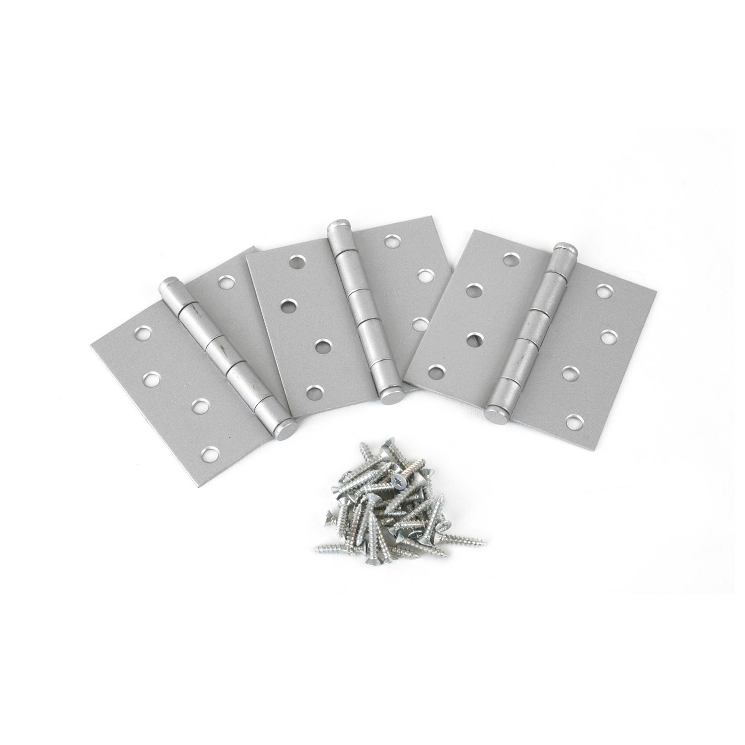 Bisagra Capuchina Aluminio 4""x4"" x 3 unidades