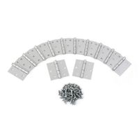 Bisagra Capuchina Aluminio 3""x3"" x 12 unidades