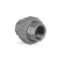 Unión universal galvanizada 3/4""