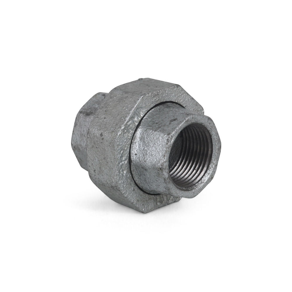 Unión universal galvanizada 3/4""