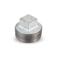 Tapón macho galvanizado 1 1/2""