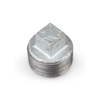 Tapón macho galvanizado 1""