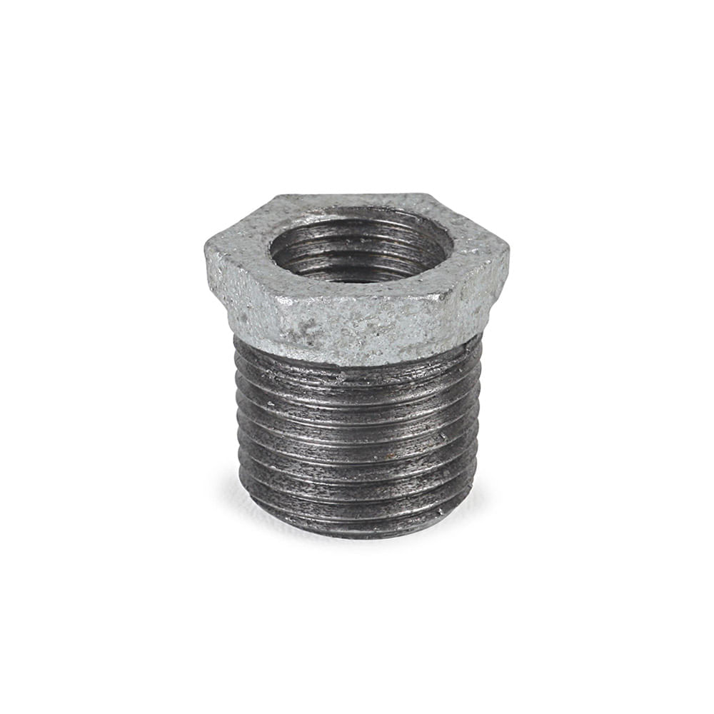 Bushing galvanizado 1/2"" x 3/8""