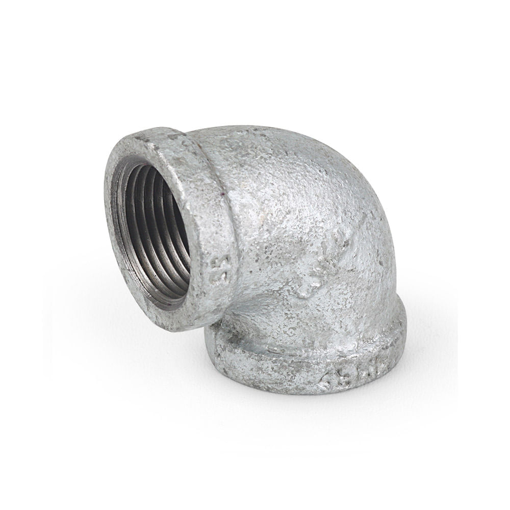 Codo galvanizado 3/4"" x 90°