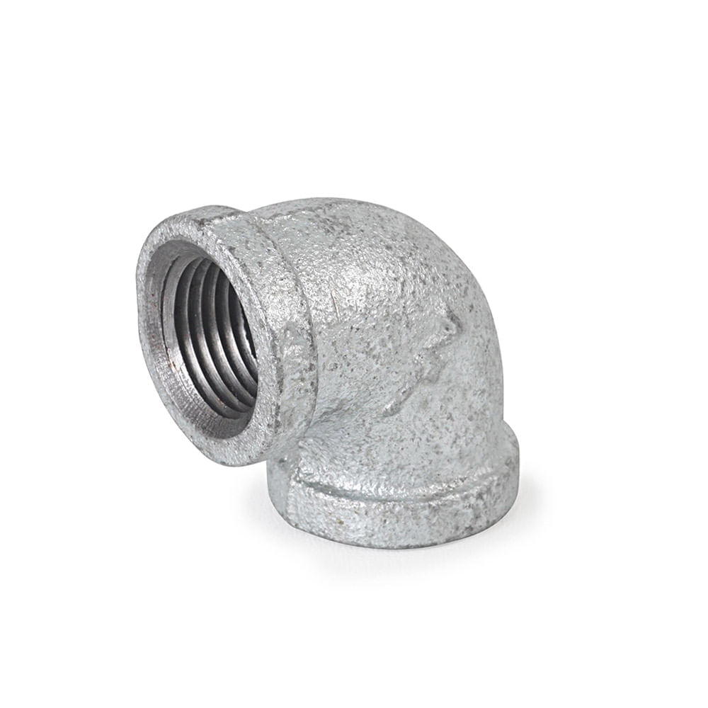 Codo galvanizado 1/2"" x 90°