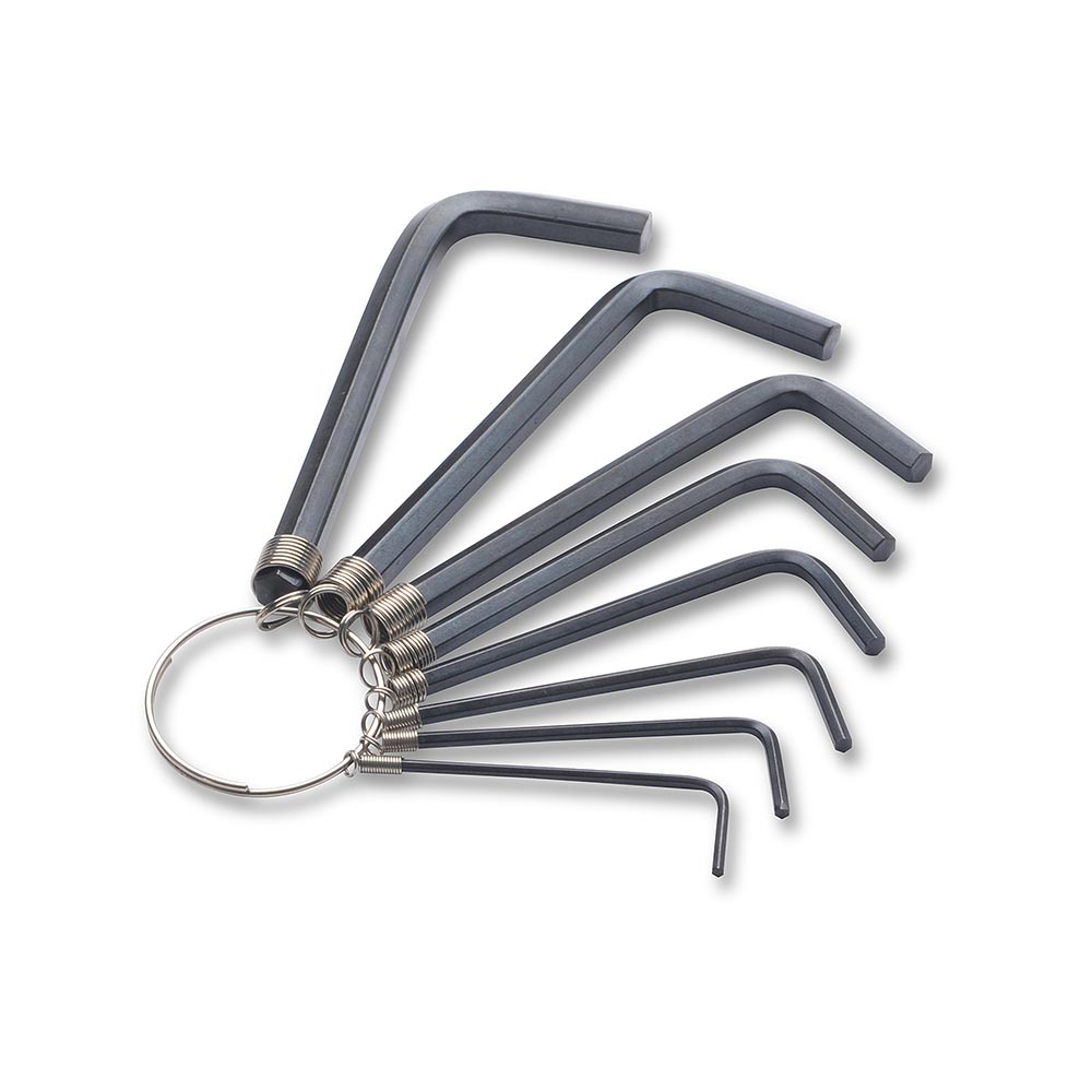 Juego de llaves Allen pulgadas x8 piezas