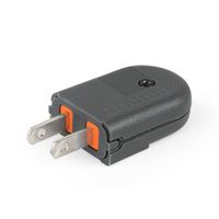 Enchufe plano reversible Gris 15A